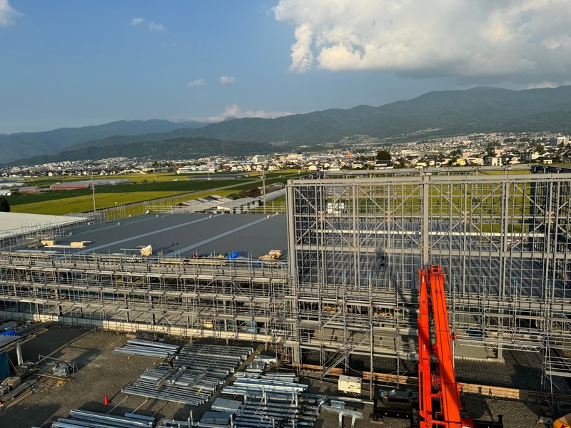 建築現場の様子